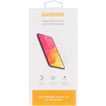 Защитное стекло для экрана Digma черный для Samsung Galaxy A72 2.5D 1шт. (DGG2SAA72A)