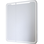 Фото Зеркальный шкаф Mixline Виктория 70х80 2 створки, правый с подсветкой, сенсор (4620077043722) купить недорого низкая цена