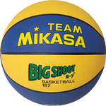 Мяч баскетбольный Mikasa 157-NY р. 7, желто-синий