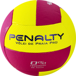 Мяч для пляжного волейбола Penalty Bola VoleiI De Praia Pro, 5415902013-U, р. 5, желто-розовый