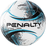 Мяч футзальный Penalty Bola Futsal RX 100 XXI, 5213011140-U, р. JR11, бело-черно-голубой