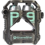 Наушники GravaStar Sirius Pro War Damaged Gray, TWS, гибридные, серый
