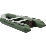 Лодка надувная Тонар Капитан 260Т зеленый