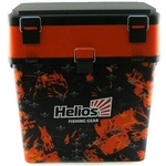 Ящик для зимней рыбалки Helios SHARK оранжевый (HS-IB-19-SHO)