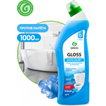 Чистящее средство GRASS Gloss breeze гель для ванны и туалета, 1 л(125542)