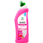 Чистящее средство GRASS Gloss pink гель для ванны и туалета, 1 л(125544)