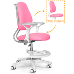 Детское кресло ErgoKids Y-507 KP Armrests (Y-507 ARM/KP) (с подлокотниками) обивка розовая однотонная