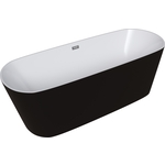 Акриловая ванна Grossman 170х70 отдельностоящая, черная (GR-2601B)