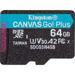 Флеш карта Kingston microSDXC 64Gb Class10 SDCG3/64GBSP Canvas Go! Plus w/o adapter (SDCG3/64GBSP)