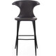 Барный стул TetChair Flair bar (mod. 9018) экокожа/металл серый 22/черный