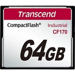 Карта памяти Transcend 64GB, CF Card, MLC, Embedded (TS64GCF170)