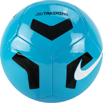 Мяч футбольный Nike Pitch Training Ball, CU8034-434, р.5, 12 пан., голубой