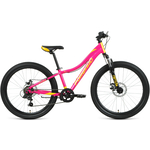 Велосипед Forward JADE 24 2.0 disc (2021) 12 розовый