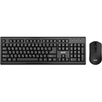 Набор (Клавиатура + мышь) Acer OKR120 клав:черный мышь:черный USB беспроводная Multimedia (ZL.KBDEE.007)