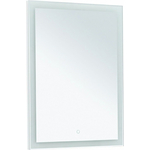 Фото Зеркало Aquanet Гласс 60 сенсор, белое (274025) купить недорого низкая цена