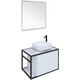 Мебель для ванной Aquanet Nova Lite Loft 75 правая, белый глянец
