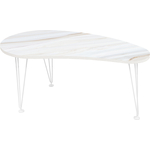 Стол журнальный Мебелик Оникс 2 белый, Luminar 189 (П0005757)