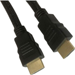 Кабель HDMI Buro HDMI (m)/HDMI (m) 1м. феррит.кольца Позолоченные контакты черный (HDMI-V1.4-1MC)