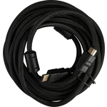 Кабель HDMI Buro HDMI (m)/HDMI (m) 5м. феррит.кольца Позолоченные контакты черный (HDMI-V1.4-5MC)