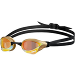 Очки для плавания Arena Cobra Core Swipe MR, арт. 003251330, зеркальные линзы, золотистая оправа