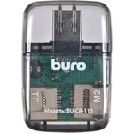 Устройство чтения карт памяти USB2.1 Buro BU-CR-110 черный