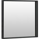 Зеркало De Aqua Алюминиум LED 80х75 с подсветкой, черный (261702)