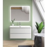 Мебель для ванной BelBagno Albano 120 подвесная, Bianco Lucido