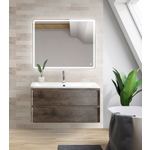 Мебель для ванной BelBagno Albano 120 подвесная, Rovere Nature Grigio