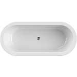 Акриловая ванна Cezares Slim Central 180х80 черная матовая (SLIM CENTRAL-180-80-60-NERO-SET)