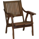 Кресло Мебелик Массив решетка, каркас орех (П0005874)