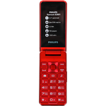 Мобильный телефон Philips E2601 Xenium красный раскладной
