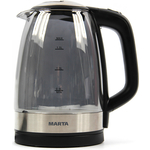 Чайник электрический Marta MT-1079 Bl/Pe черный жемчуг