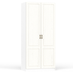 Шкаф для одежды Моби Ливерпуль 13.134, цвет ясень ваниль/белый