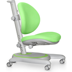 Детское кресло Mealux Ortoback Green обивка зеленая однотонная