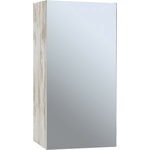 Шкаф подвесной Runo Кредо 40 зеркальный, скандинавский дуб (00-00001178)