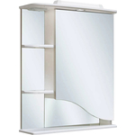 Зеркальный шкаф Runo Римма 60х75 правый, белый (00000001028)