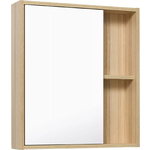 Фото Зеркальный шкаф Runo Эко 60х65 лиственница (УТ000001834) купить недорого низкая цена