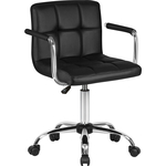 Офисное кресло для персонала Dobrin TERRY LM-9400 черный