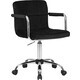 Офисное кресло для персонала Dobrin TERRY LM-9400 черный велюр (MJ9-101)