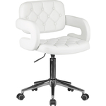 Офисное кресло для персонала Dobrin LARRY LM-9460 белый