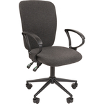 Офисное кресло Chairman 9801 Россия ткань С-2 серый Black (00-07111817)