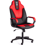Фото Компьютерное кресло TetChair Кресло NEO 2 (22) кож/зам, черный/красный, 36-6/36-161 купить недорого низкая цена