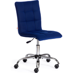 Компьютерное кресло TetChair Кресло ZERO ткань/кож/зам, синий, TW10/36-39