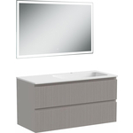 Мебель для ванной Sancos Snob T 100х45 правая, Doha Soft