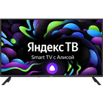 Телевизор Digma DM-LED40SBB31 Яндекс.ТВ черный (40", FullHD, 60Гц, SmartTV, WiFi)