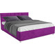 Кровать Mebel Ars Нью-Йорк 160 см (фиолет)
