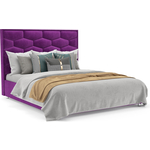 Кровать Mebel Ars Рица 140 см (фиолет)