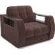 Кресло-кровать Mebel Ars Барон №3 (велюр молочный шоколад НВ-178 13)