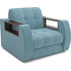 Кресло-кровать Mebel Ars Барон №3 (голубой Luna 089)