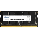 Память оперативная NeTac Basic SO DDR4-2666 16G C19 SODIMM 260-Pin DDR4 / NB PC4-21300 1.2V JEDEC